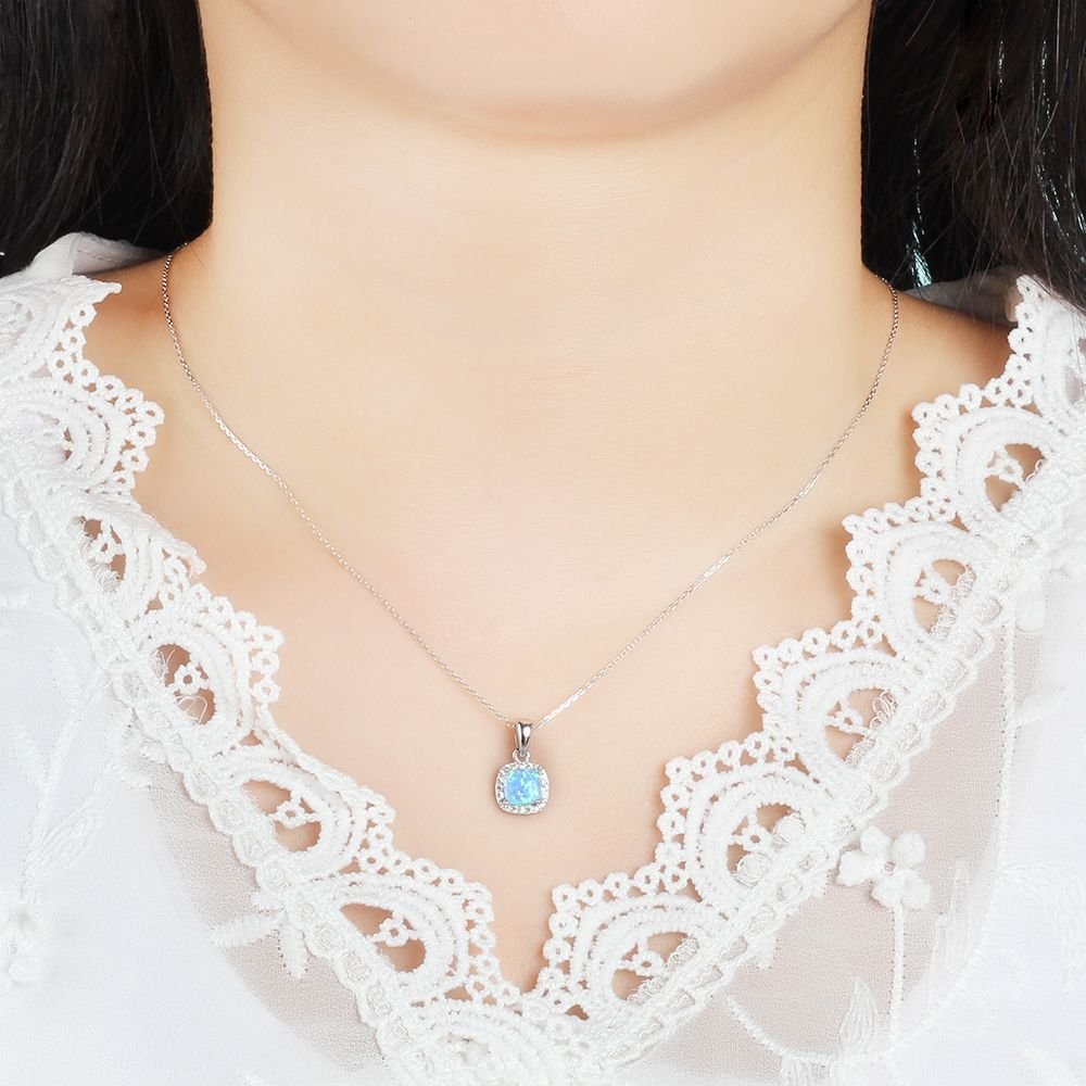 Amazon.co.jp: 925スターリングシルバーネックレス＆女性用ペンダント